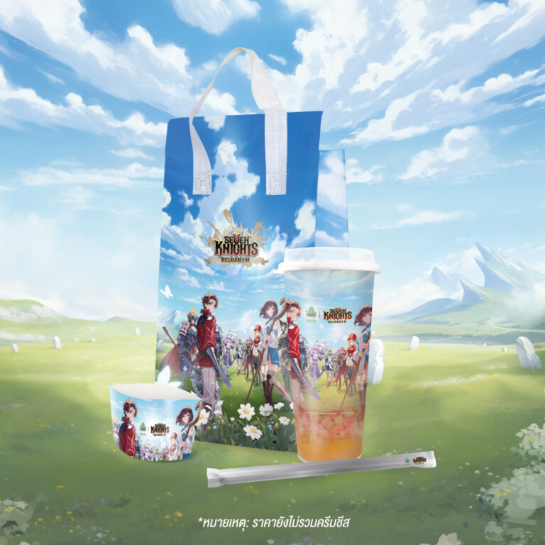 ปลุกตำนานคืนชีพ ชวนลิ้มรสขุมพลังความอร่อย!! กับ 2 เมนูใหม่ “Seven Knights Pink” และ “Seven Knights Pink (Cream Cheese)”  ผ่านคอลแลปไอเดียเก๋ “NOSE TEA x Seven Knights Re:BIRTH”