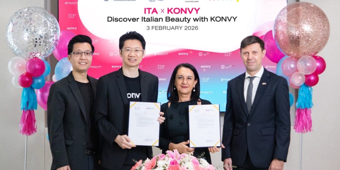 KONVY จับมือ ITA ลงนามความร่วมมือยกทัพแบรนด์ “Made in Italy” เสิร์ฟนักช้อปไทยตลอดปี 2026