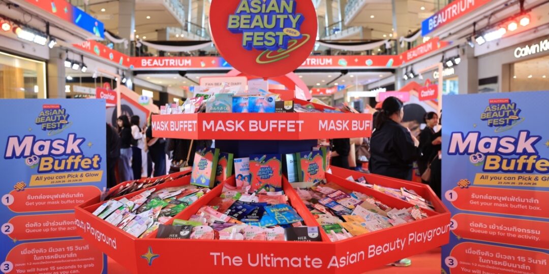 จับตา Asian Beauty ขึ้นแท่นผู้นำตลาดเทรนด์บิวตี้โลก!  BEAUTRIUM จัดงานใหญ่ “Asian Beauty Fest 2026” ดึงกว่า 30 แบรนด์เอเชียรุกตลาดปี 69  รับตลาดเครื่องสำอางไทยทะยาน แตะ 2 แสนล้านบาท โต 12.3% เปิด 4 ผู้เล่นใหญ่ “เกาหลีใต้-จีน-ญี่ปุ่น-ไทย” กระแสตอบรับแรงจากทั่วโลก ตอกย้ำปรากฏการณ์ “Asia Rising”