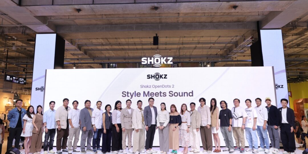 SHOKZ (ช็อคซ์) อวดโฉม OpenDots 2 หูฟัง Open-Ear ดีไซน์ Clip-on รุ่นใหม่ล่าสุด  ที่ผสานสไตล์และการใช้งานไว้ในหนึ่งเดียว ภายใต้แนวคิด Style Meets Sound