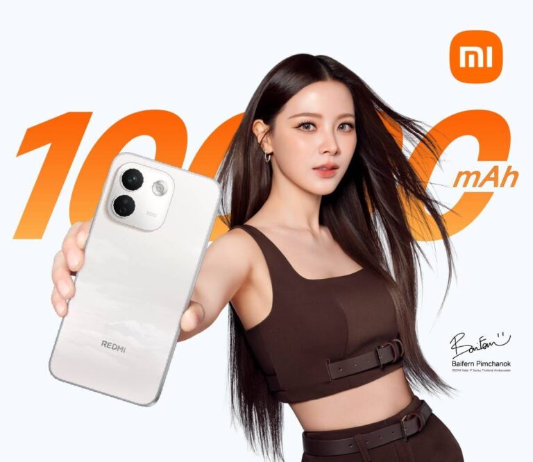 เสียวหมี่เขย่าวงการสมาร์ทโฟน เปิดตัว “REDMI Note 17 Series” การันตีความร้อนแรง  โดยซุปตาร์สาว “ใบเฟิร์น พิมพ์ชนก” นั่งแท่นพรีเซ็นเตอร์ ชูไฮไลท์แบตยักษ์ 10000mAh, ประกันหลังการขายอันดับ 1 และความแกร่งเต็ม Max ระดับตำนาน