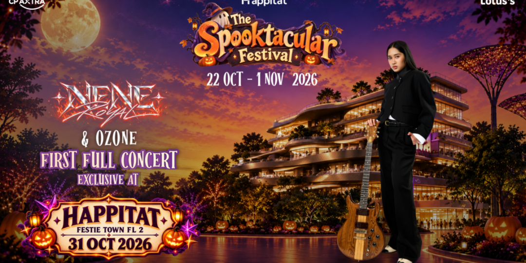 Happitat ตอกย้ำการเป็น The Magical Destination of Happiness  เตรียมจัด 6 เฟสติวัลใหญ่ต่อเนื่อง จาก Halloween สู่สงกรานต์ ดึงดูดทั้งคนไทยและนักท่องเที่ยวจากทั่วโลก ร่วมสัมผัสความสุขตลอดปี  ประเดิมด้วย Halloween Festival วันที่ 22 ตุลาคม – 1 พฤศจิกายน พร้อมดึง “เนเน่–รอยัล” ร่วมงาน