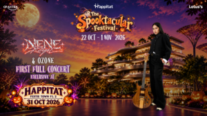 Happitat ตอกย้ำการเป็น The Magical Destination of Happiness  เตรียมจัด 6 เฟสติวัลใหญ่ต่อเนื่อง จาก Halloween สู่สงกรานต์ ดึงดูดทั้งคนไทยและนักท่องเที่ยวจากทั่วโลก ร่วมสัมผัสความสุขตลอดปี  ประเดิมด้วย Halloween Festival วันที่ 22 ตุลาคม – 1 พฤศจิกายน พร้อมดึง “เนเน่–รอยัล” ร่วมงาน
